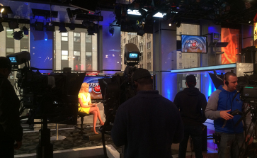 Behind the scenes peek with After the Bell’s host, Melissa Francis.