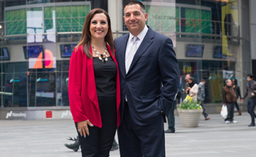 Thank you to Silvia Davi and Equities Magazine for the wonderful interview. Here we are outside the Nasdaq MarketSite in Times Square New York.