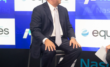 First time to be interviewed by Equities Magazine in New York and enjoying it here at the NY Nasdaq MarketSite.