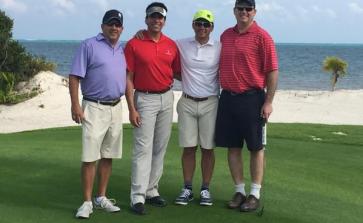Golfing in Cancun