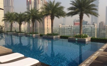 Pool at the St Regis in Mumbai India